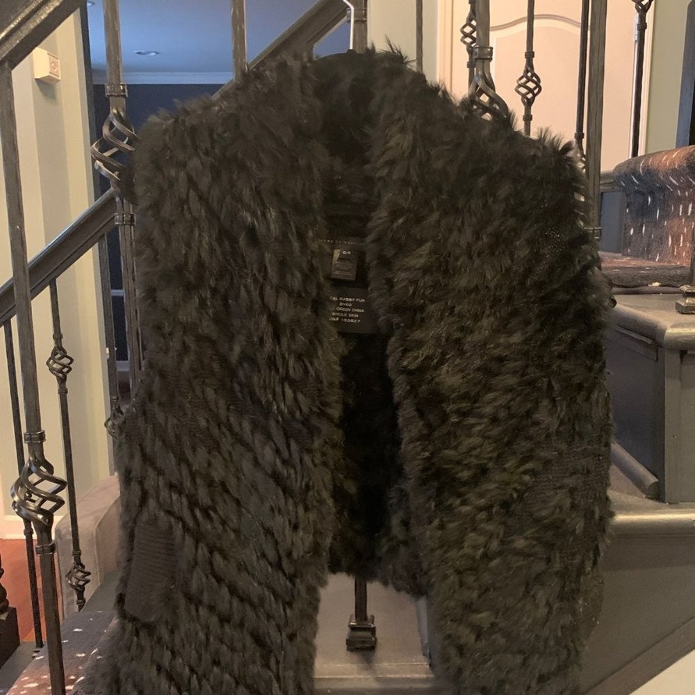 Marc by Marc Jacobs fur vest